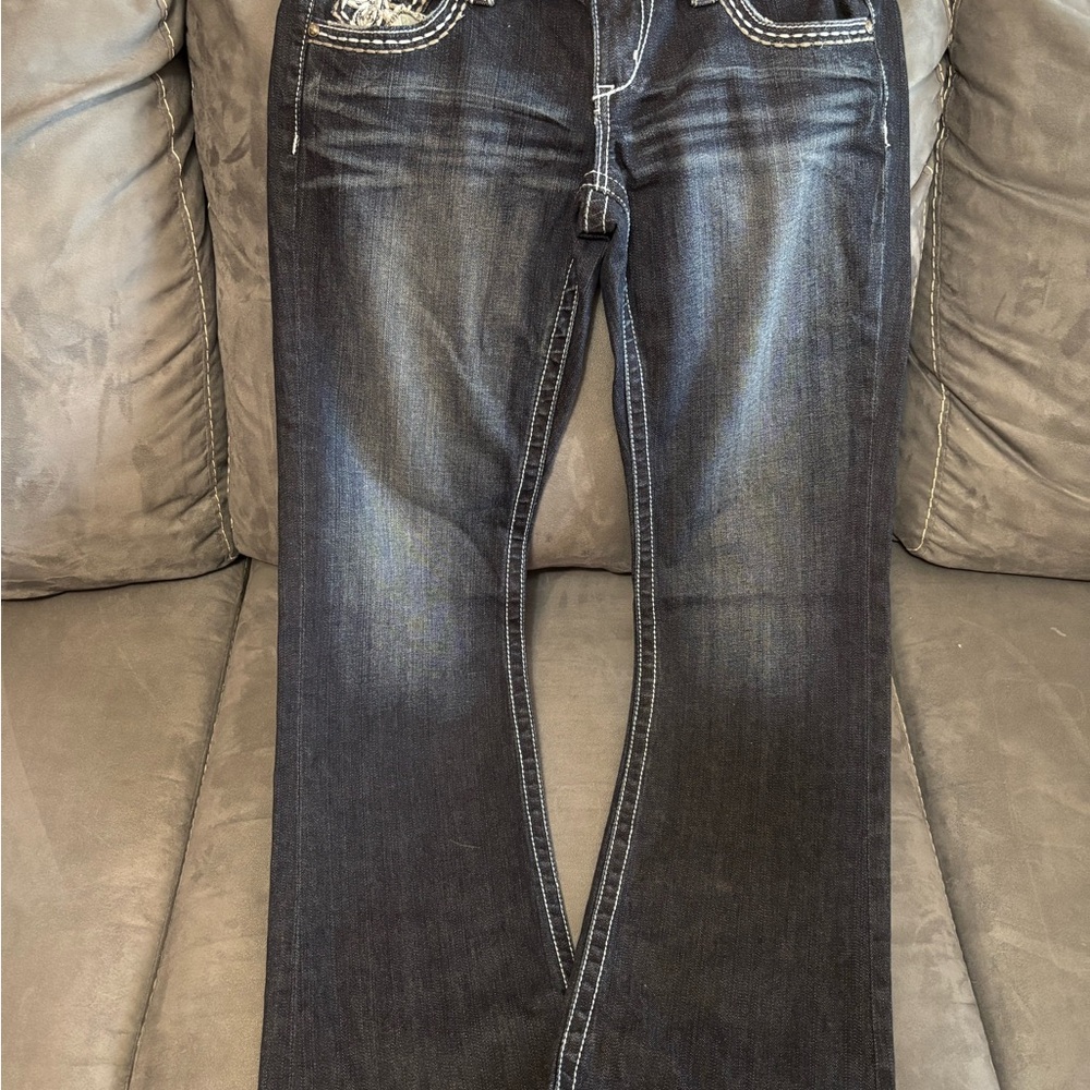Maurices Dark Wash Boot Cut Jeans